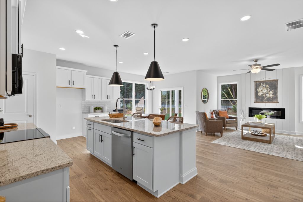 Northminster Walk kitchen over living
